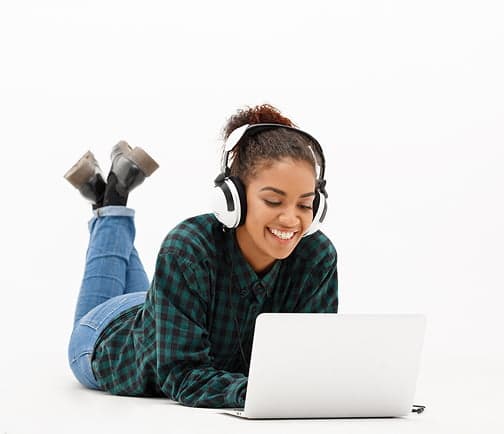 Man wearing VR Headset
